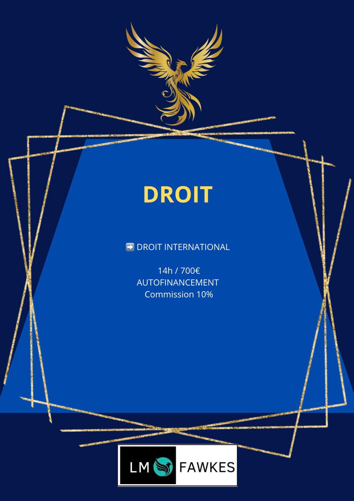 DROIT INTERNATIONAL