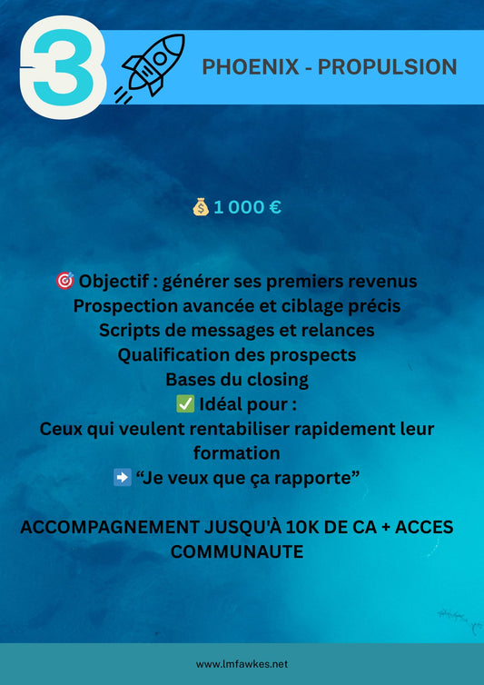 APPORTEUR D'AFFAIRE - ACCOMPAGNEMENT PROPULSION