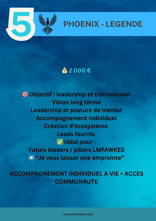 APPORTEUR D'AFFAIRE - ACCOMPAGNEMENT LEGENDE