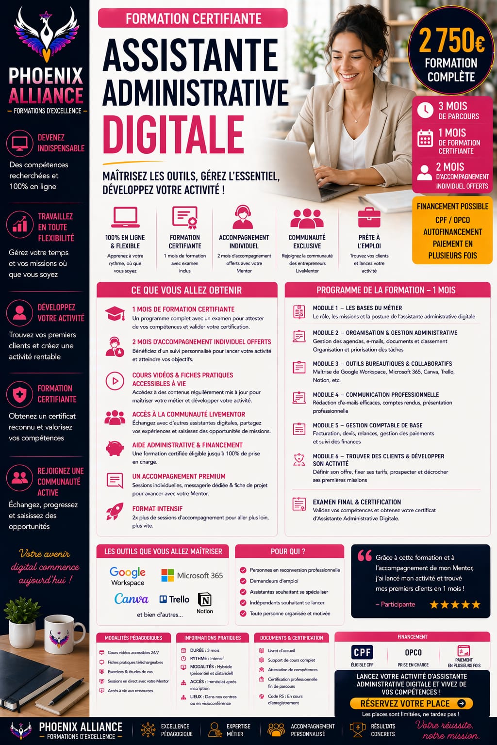 ASSISTANTE ADMINISTRATIVE DIGITALE