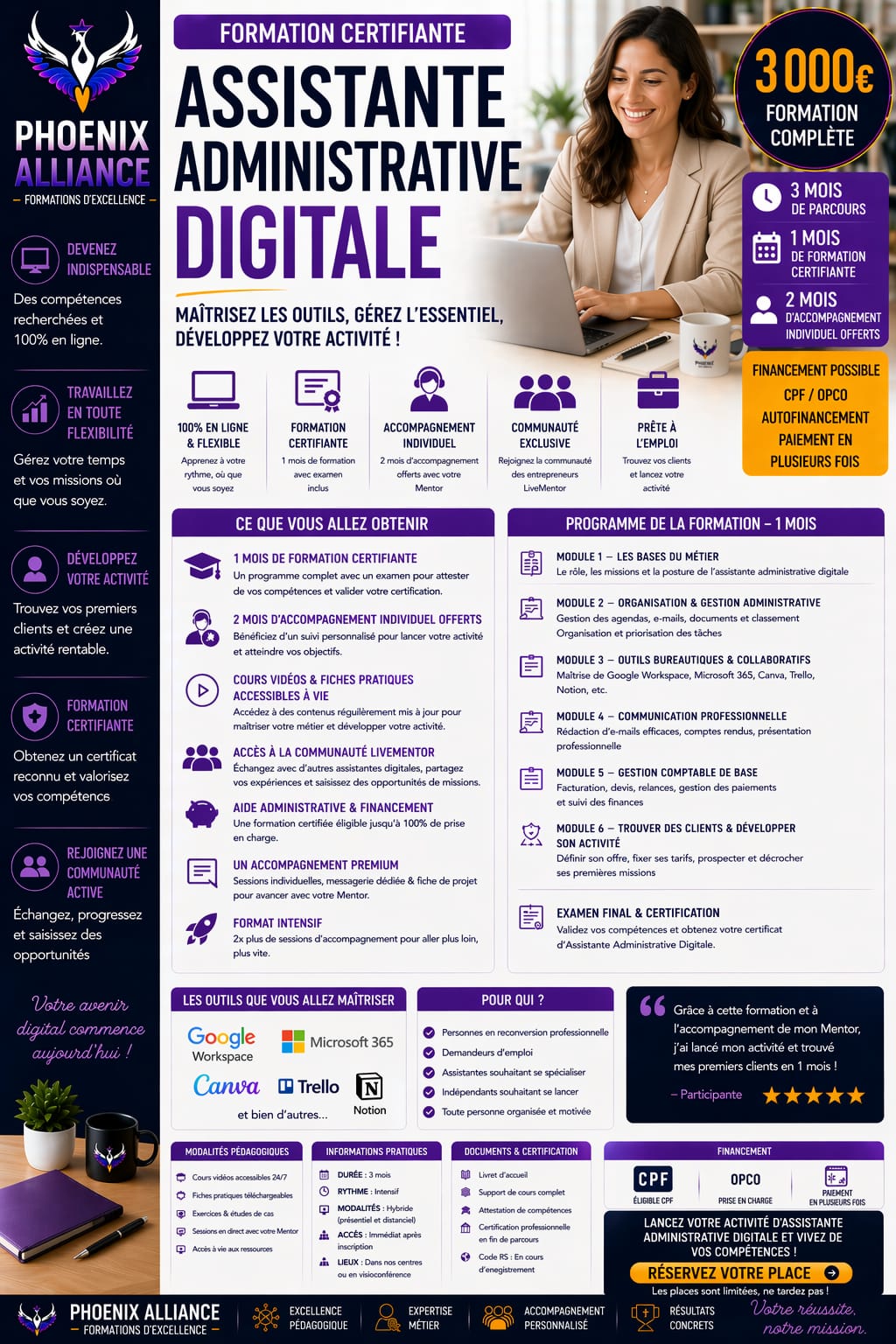 ASSISTANTE ADMINISTRATIVE DIGITALE