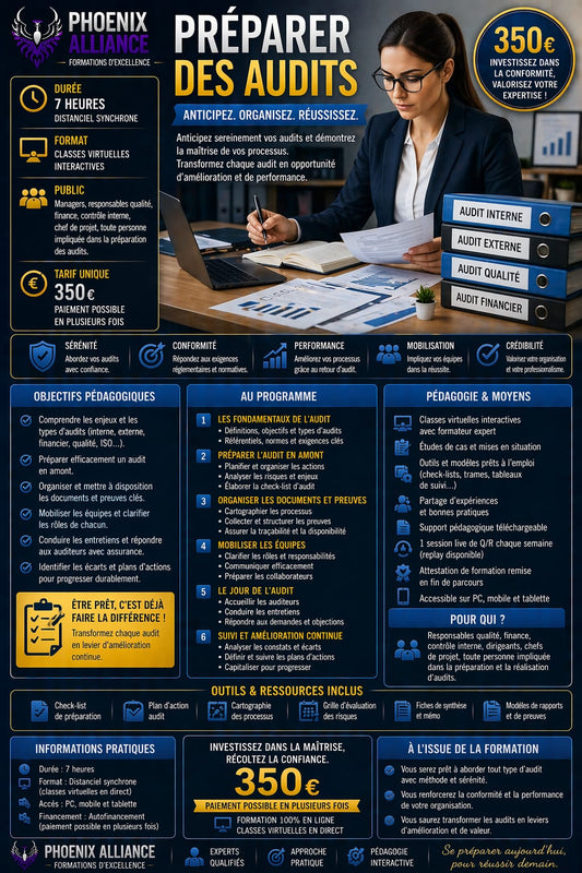 PREPARER DES AUDITS