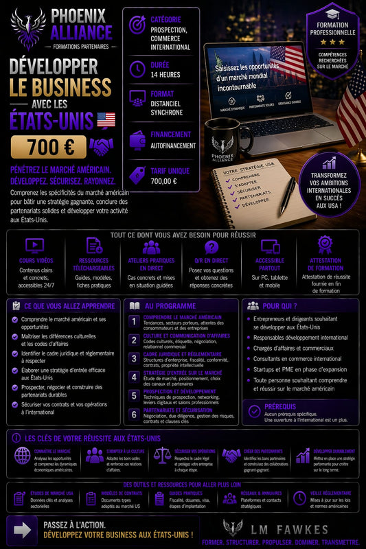 DEVELOPPER LE BUSINESS AVEC LES ETATS UNIS