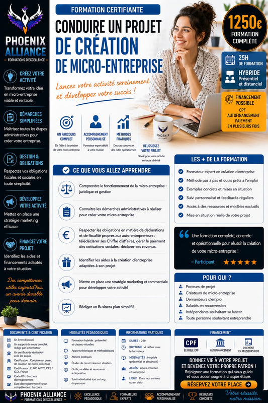 CREER SA MICRO ENTREPRISE
