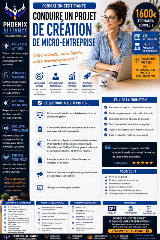 CREER SA MICRO ENTREPRISE