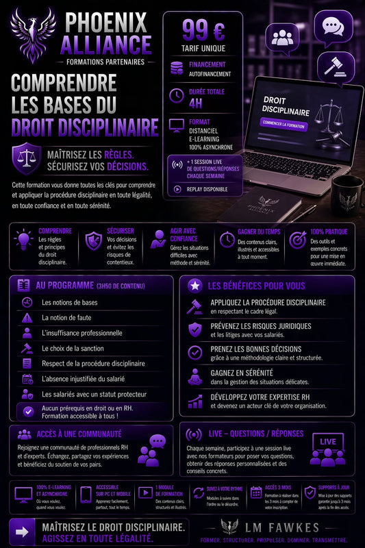 LES BASES DU DROIT DISCIPLINAIRE
