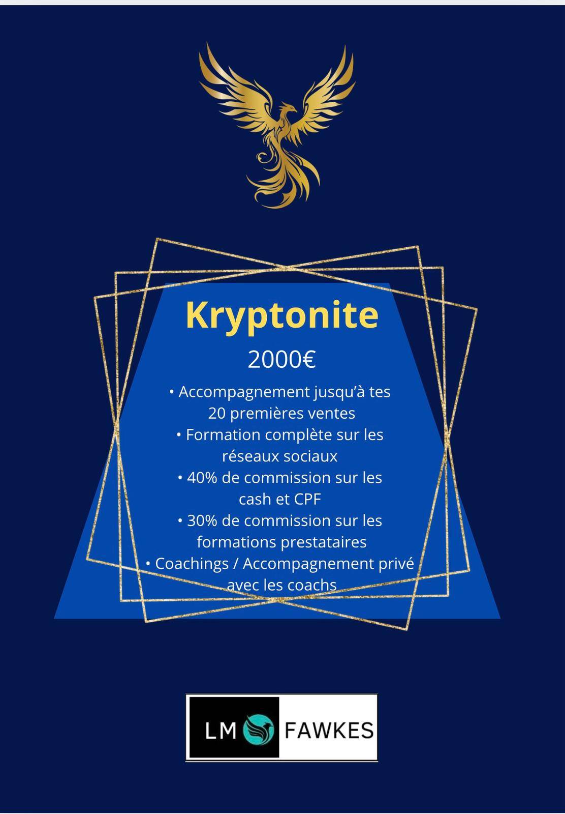 APPORTEUR D'AFFAIRE - ACCOMPAGNEMENT KRYPTONITE