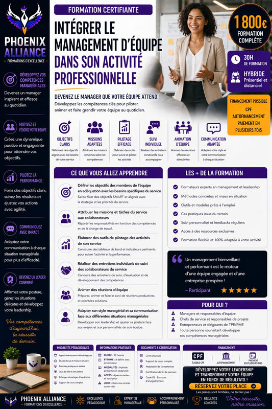 MANAGEMENT D'EQUIPE