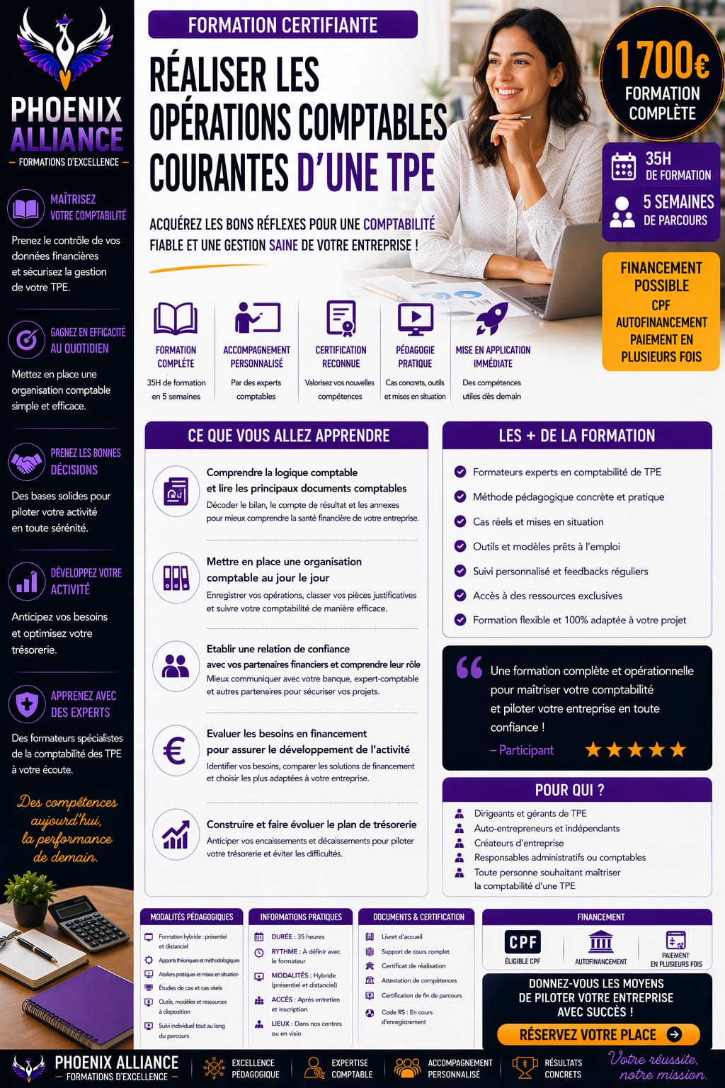 REALISER LES OPERATIONS COMPTABLES COURANTES D'UNE TPE
