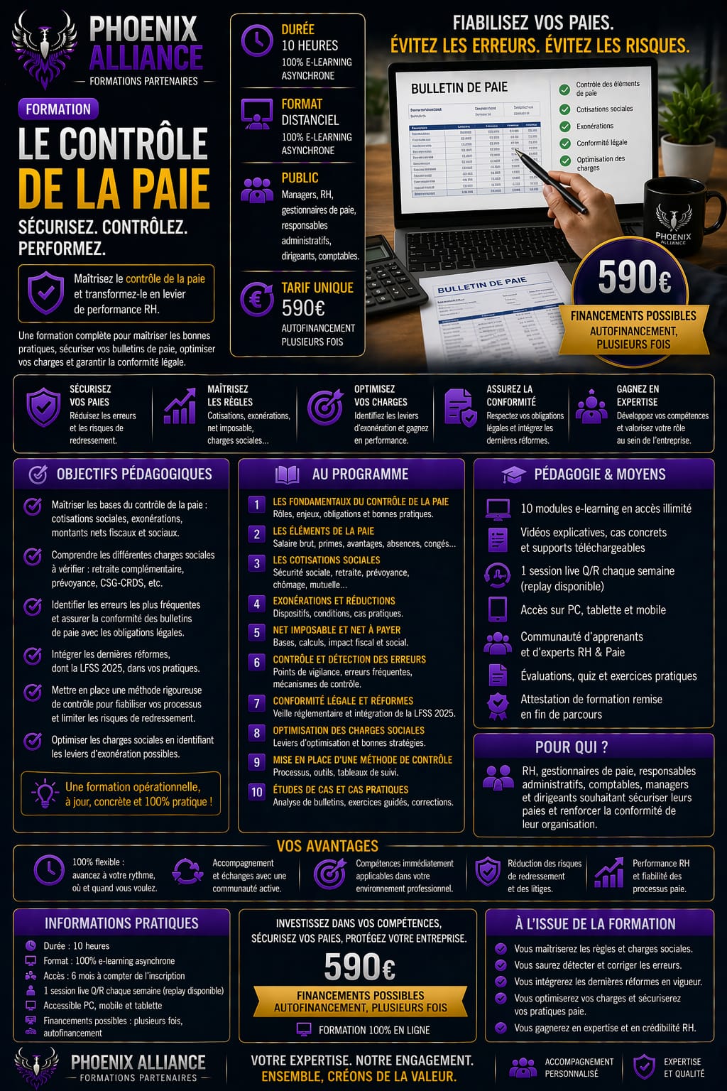 LE CONTROLE DE LA PAIE