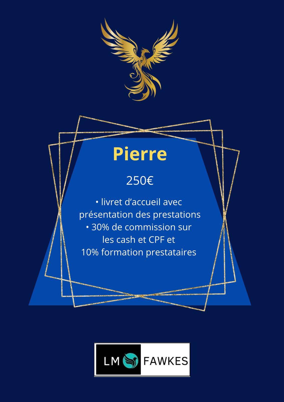 APPORTEUR D'AFFAIRE - ACCOMPAGNEMENT PIERRE