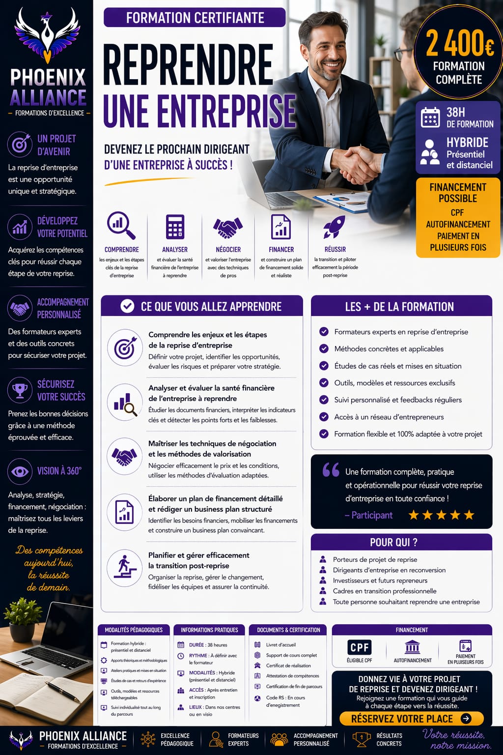 REPRENDRE UNE ENTREPRISE