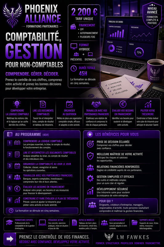 COMPTABILITE / GESTION POUR NON COMPTABLE