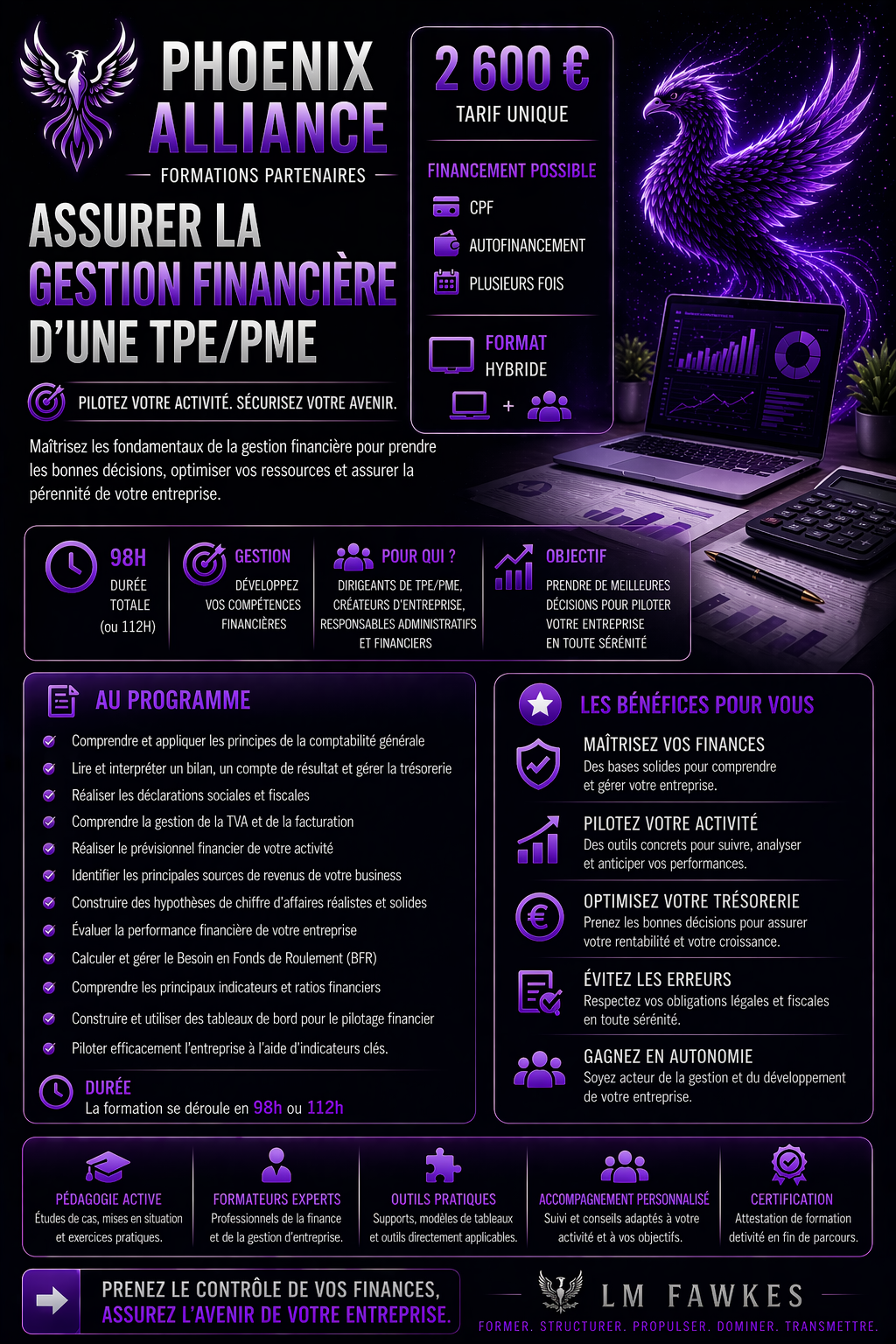 ASSURER LA GESTION FINANCIERE D'UNE TPE/PME