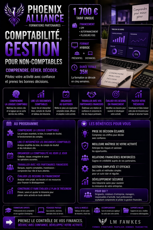 COMPTABILITE / GESTION POUR NON COMPTABLE