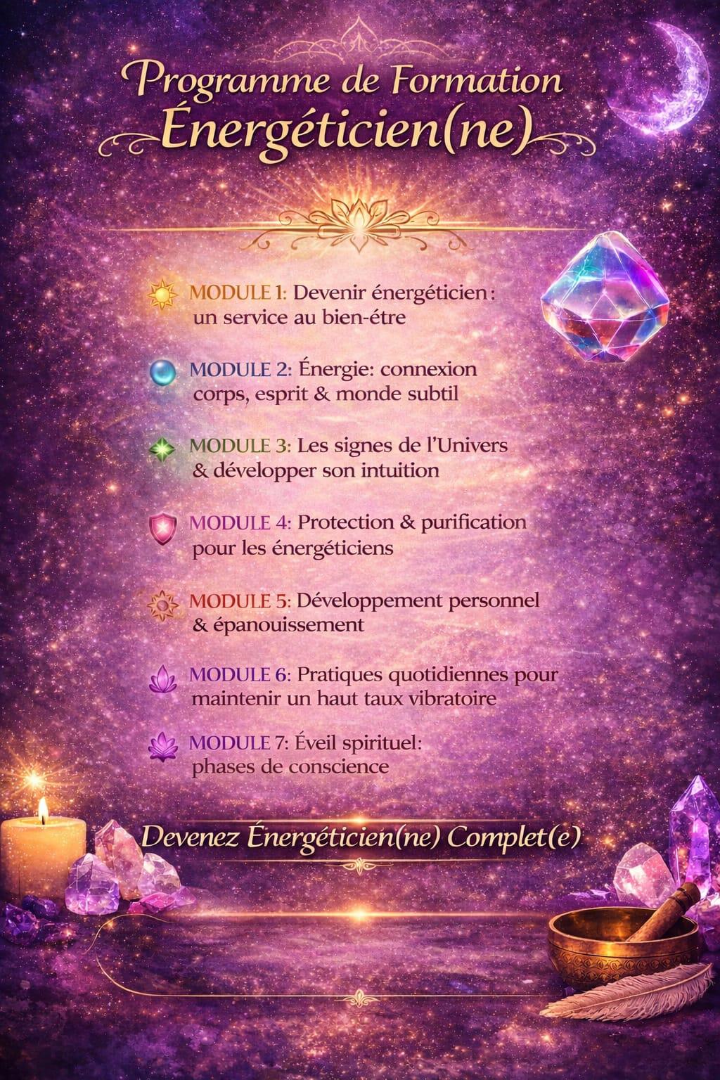 DEVENIR ENERGETICIENNE