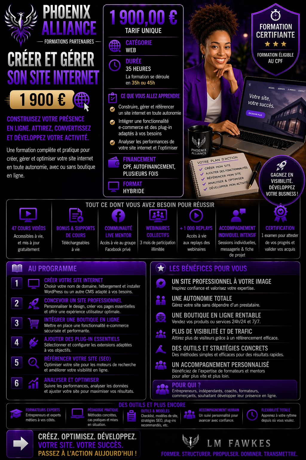 CREER ET GERER SON SITE INTERNET