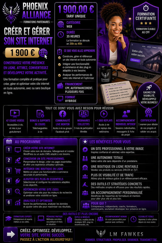 CREER ET GERER SON SITE INTERNET