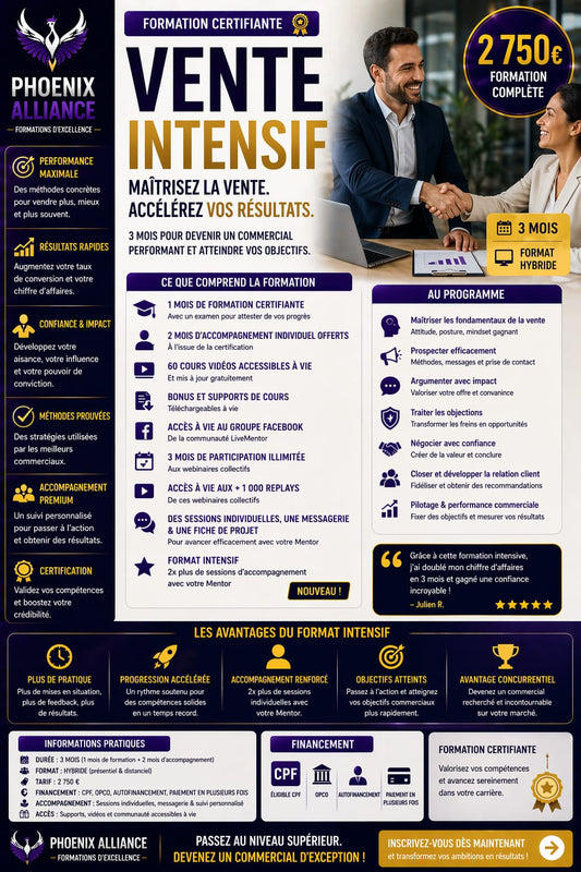 VENTE INTNSIF