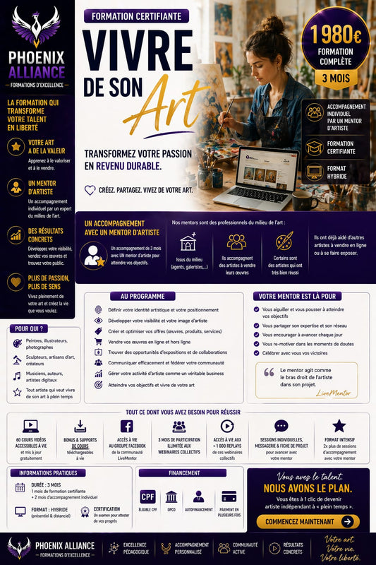 VIVRE DE SON ART